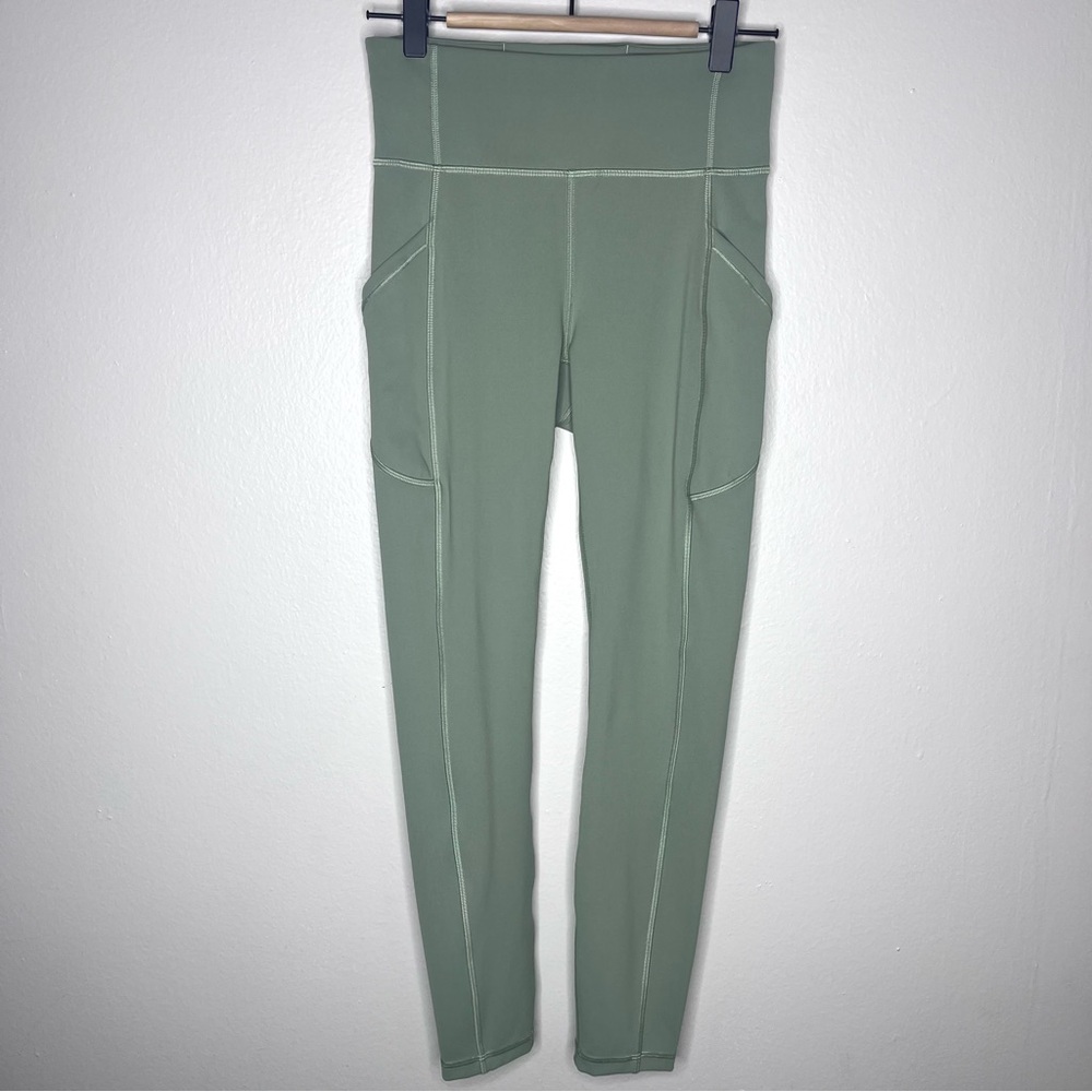 Lululemon Invigorate High-Rise Tight 25" in Grey Sage Size 4 - Picture 7 of 12